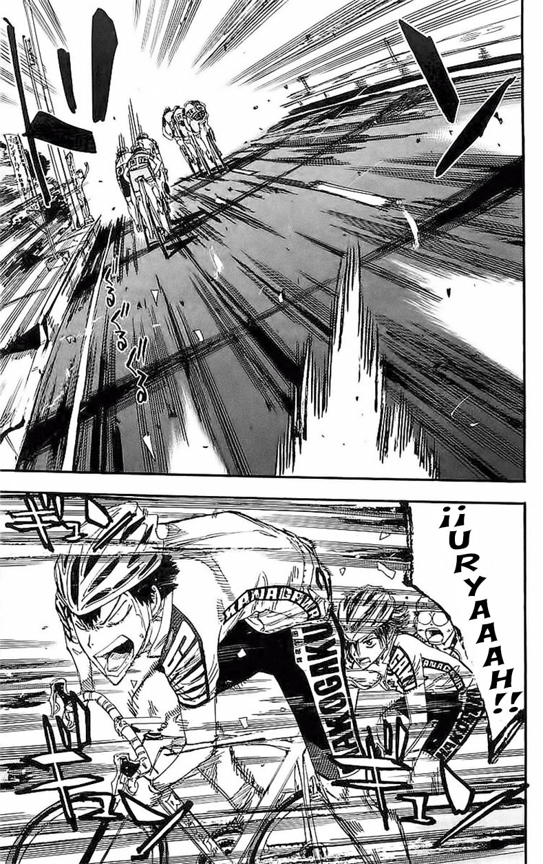 Yowamushi Pedal Capitulo 171: El perro de pelea de Kure página 9