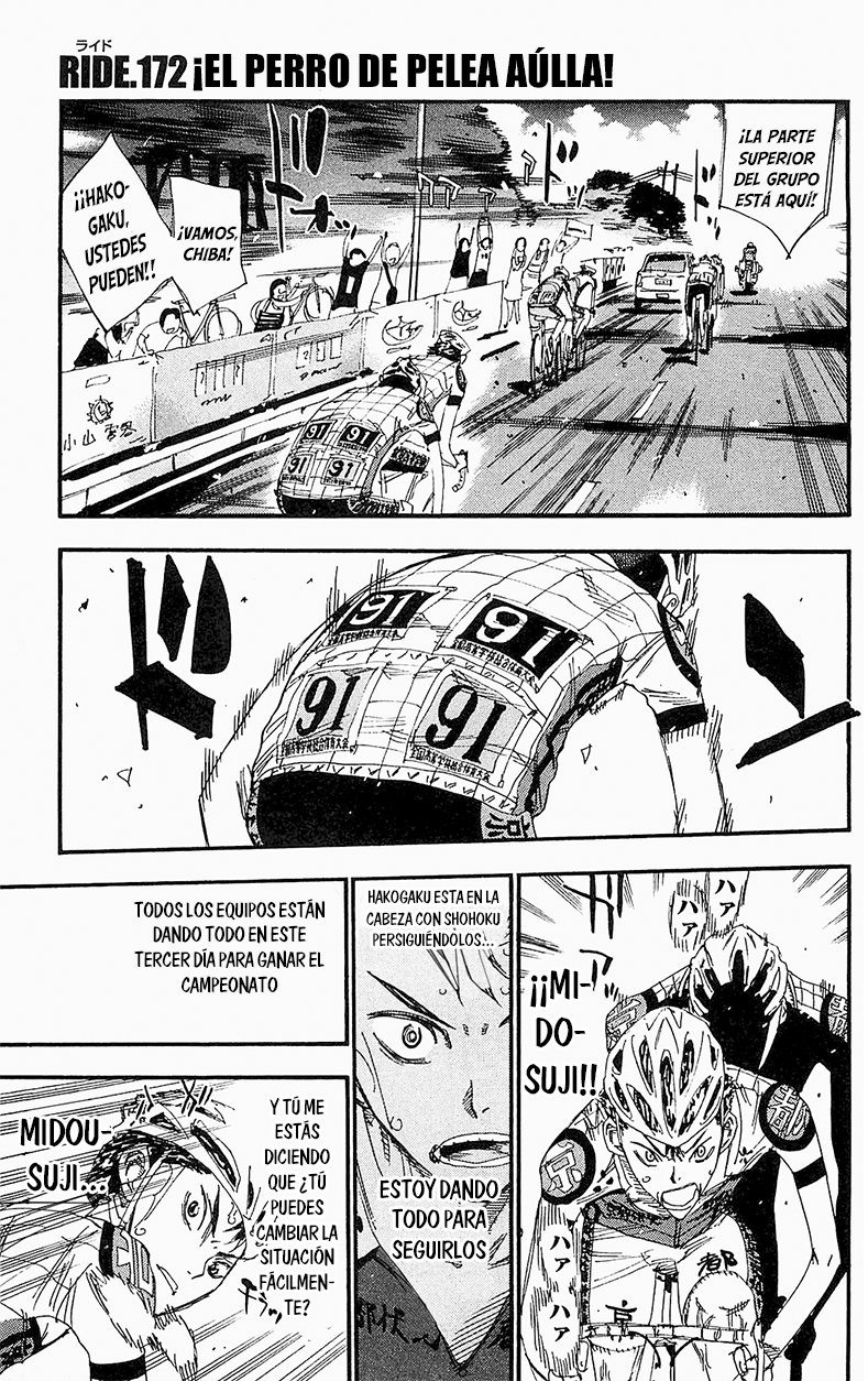 Yowamushi Pedal Capitulo 172 página 2
