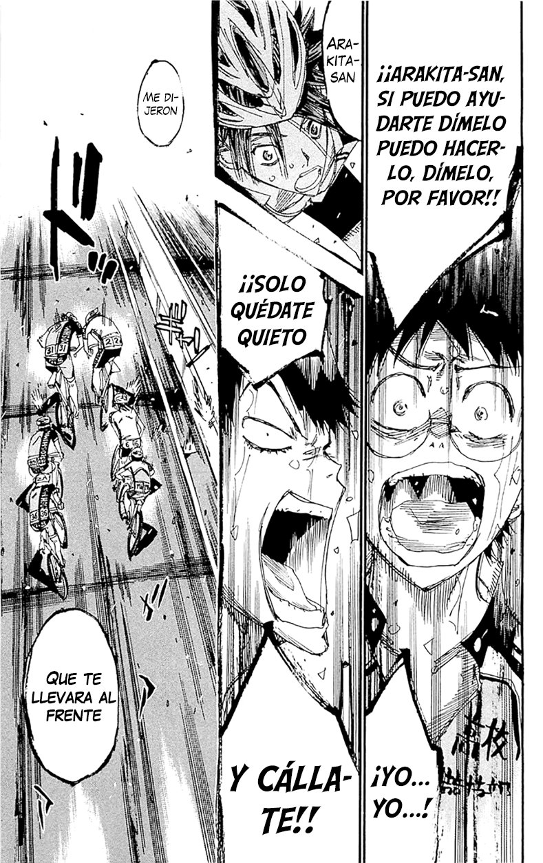 Yowamushi Pedal Capitulo 173: El poder que nace del resentimiento página 15