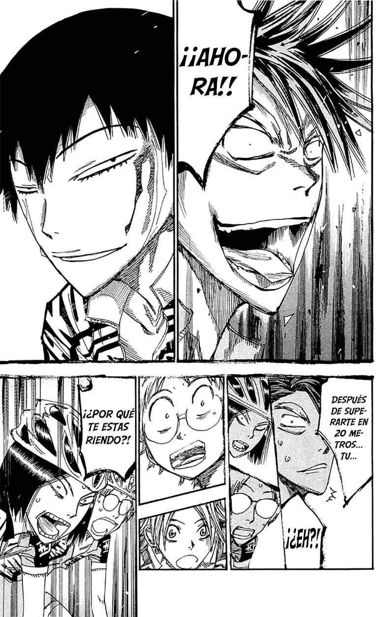 Yowamushi Pedal Capitulo 173: El poder que nace del resentimiento página 17
