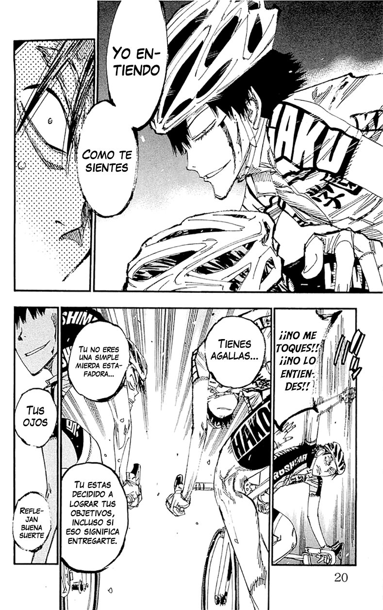 Yowamushi Pedal Capitulo 173: El poder que nace del resentimiento página 18