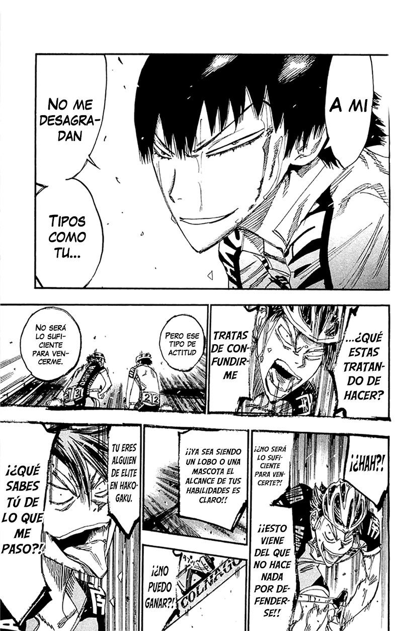 Yowamushi Pedal Capitulo 173: El poder que nace del resentimiento página 19
