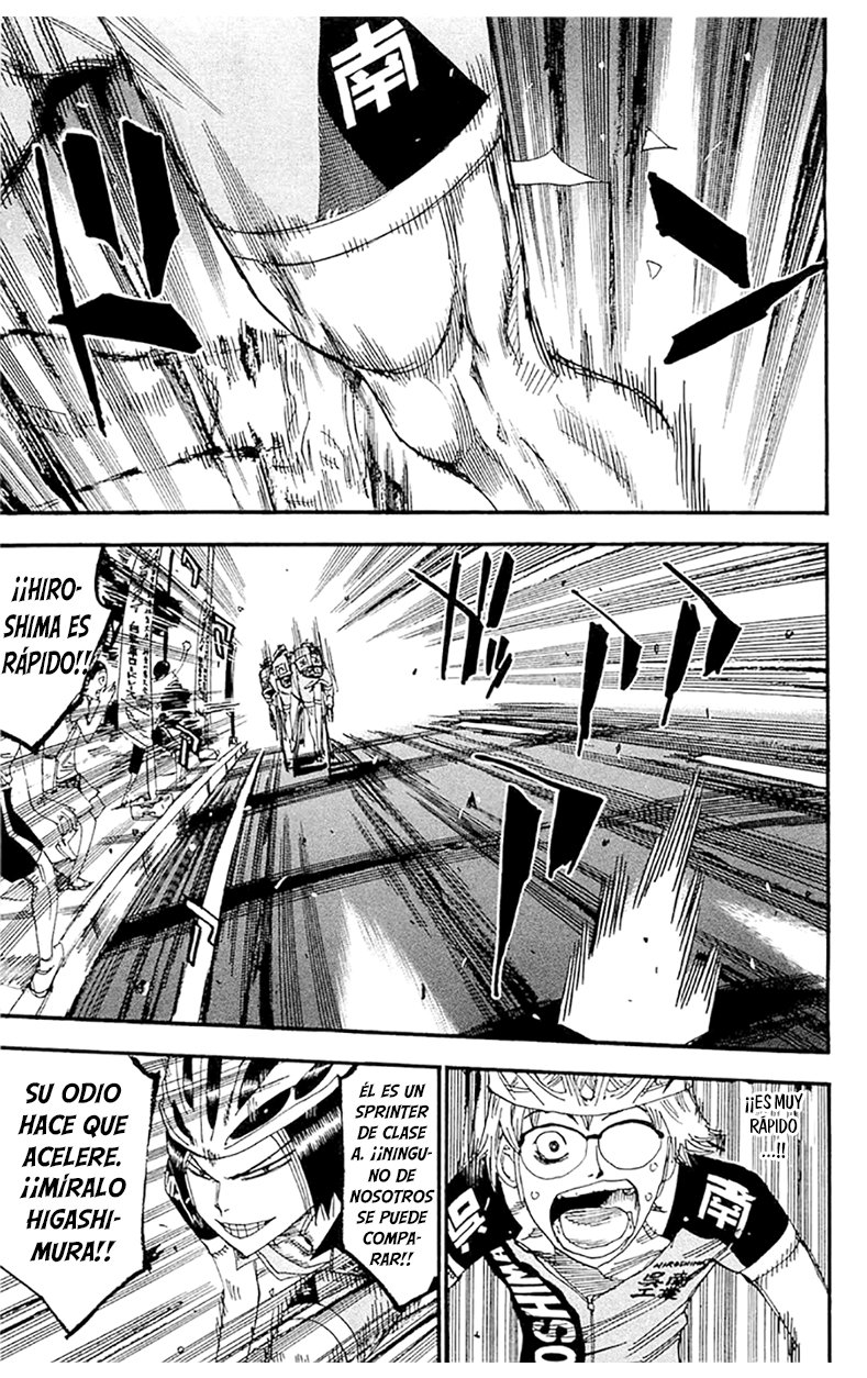 Yowamushi Pedal Capitulo 173: El poder que nace del resentimiento página 6