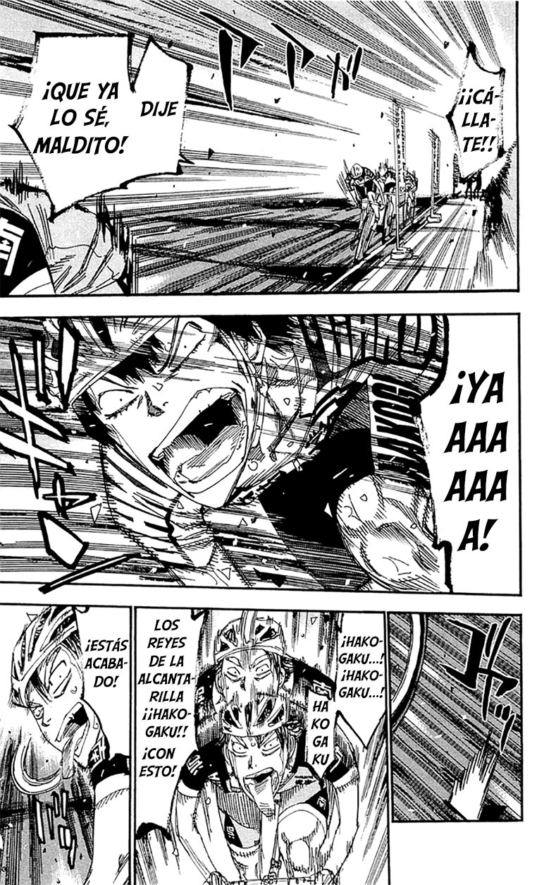 Yowamushi Pedal Capitulo 173: El poder que nace del resentimiento página 9
