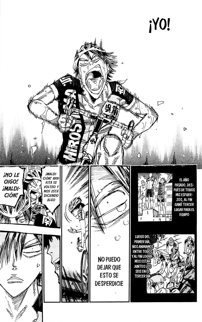 Yowamushi Pedal Capitulo 176: El dominio que espera delante página 7
