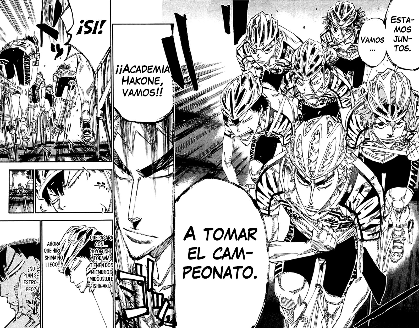 Yowamushi Pedal Capitulo 177: El equipe se reune página 10