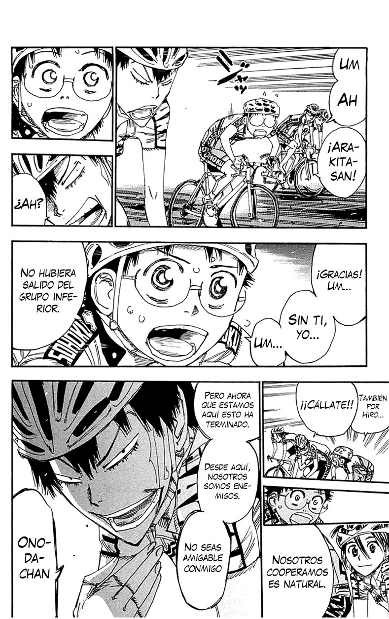 Yowamushi Pedal Capitulo 177: El equipe se reune página 4