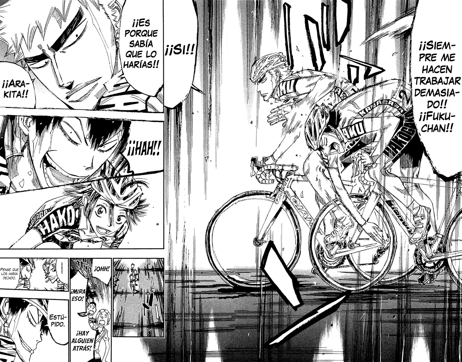 Yowamushi Pedal Capitulo 177: El equipe se reune página 6