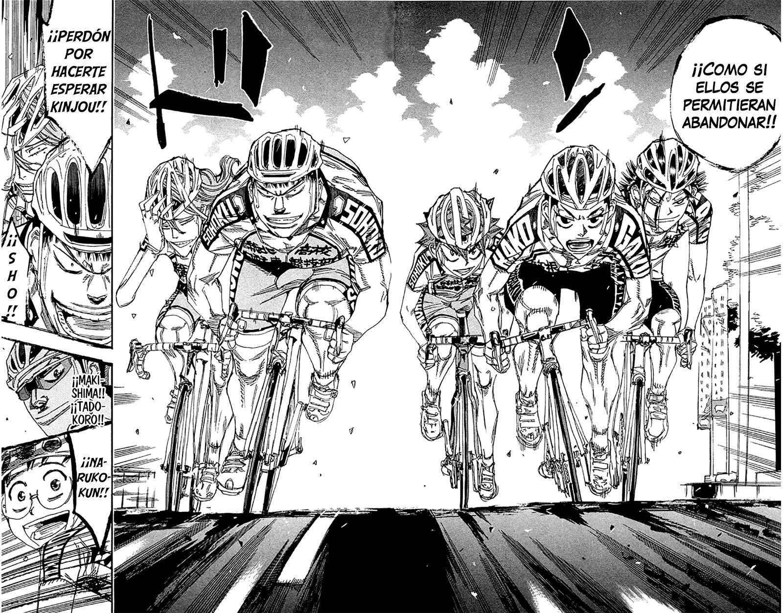 Yowamushi Pedal Capitulo 177: El equipe se reune página 7