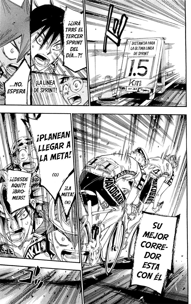 Yowamushi Pedal Capitulo 178: Supervivencia real página 12