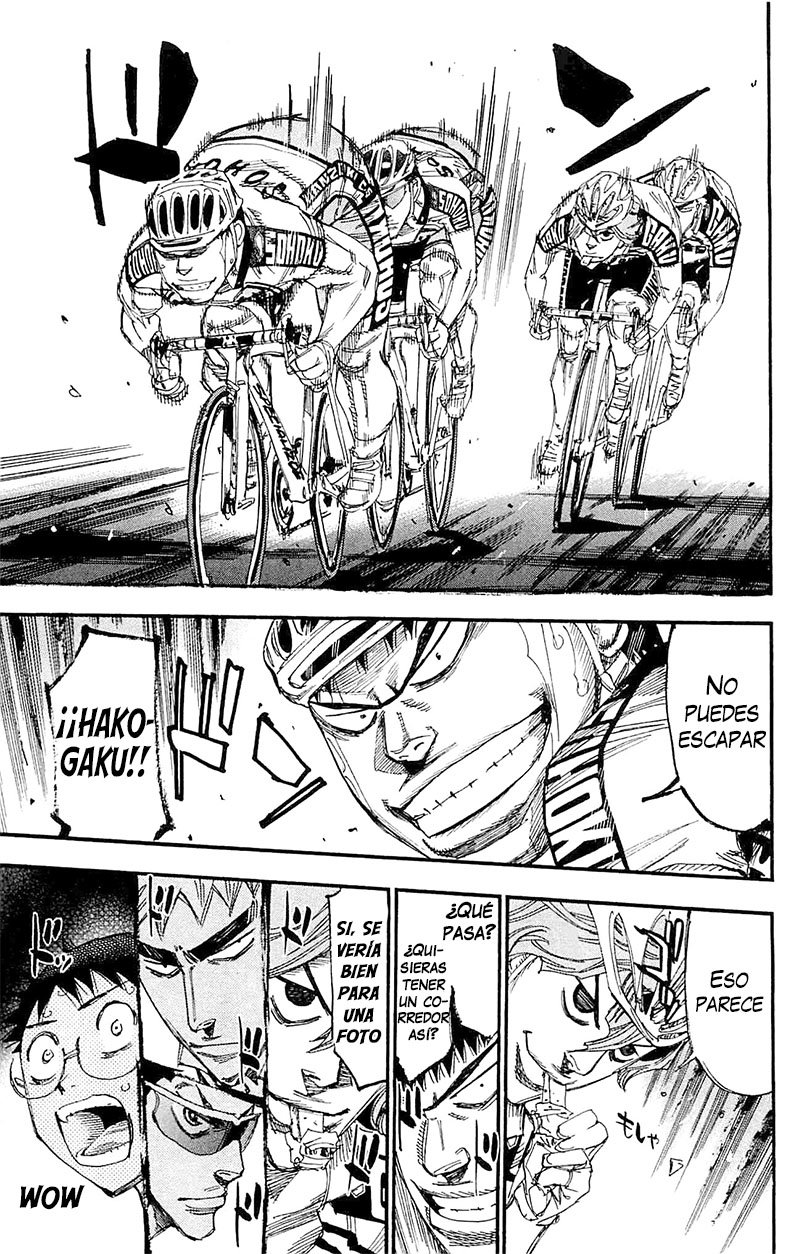 Yowamushi Pedal Capitulo 178: Supervivencia real página 15