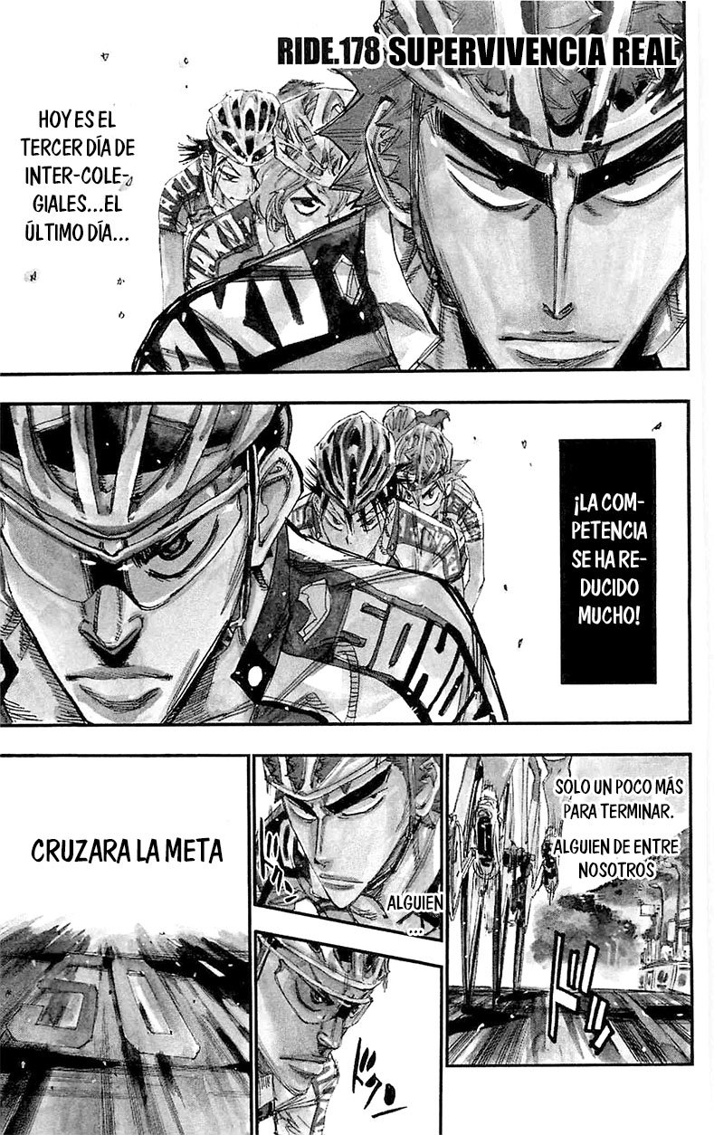 Yowamushi Pedal Capitulo 178: Supervivencia real página 2