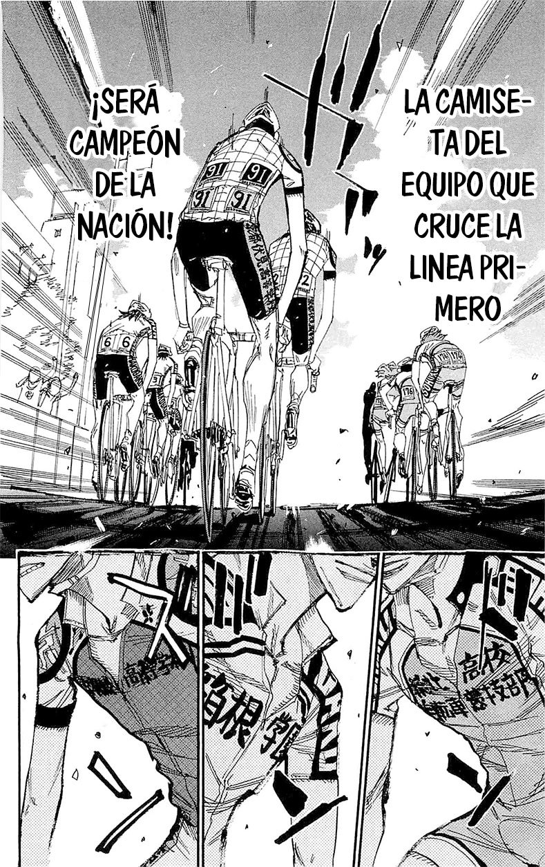Yowamushi Pedal Capitulo 178: Supervivencia real página 6