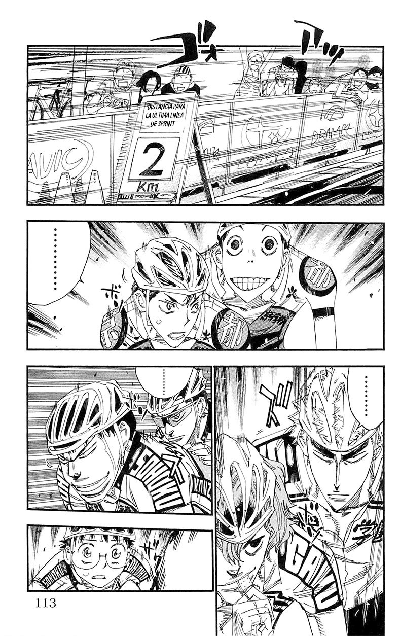 Yowamushi Pedal Capitulo 178: Supervivencia real página 7