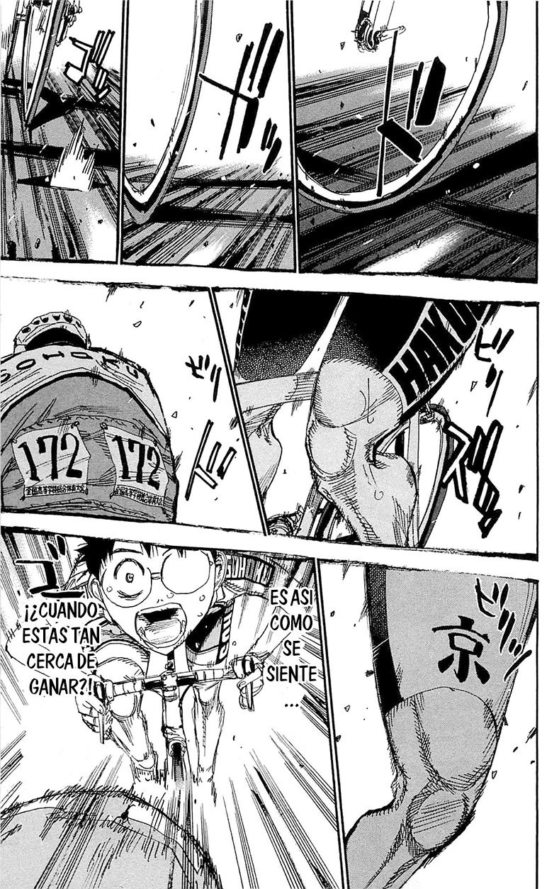 Yowamushi Pedal Capitulo 178: Supervivencia real página 9