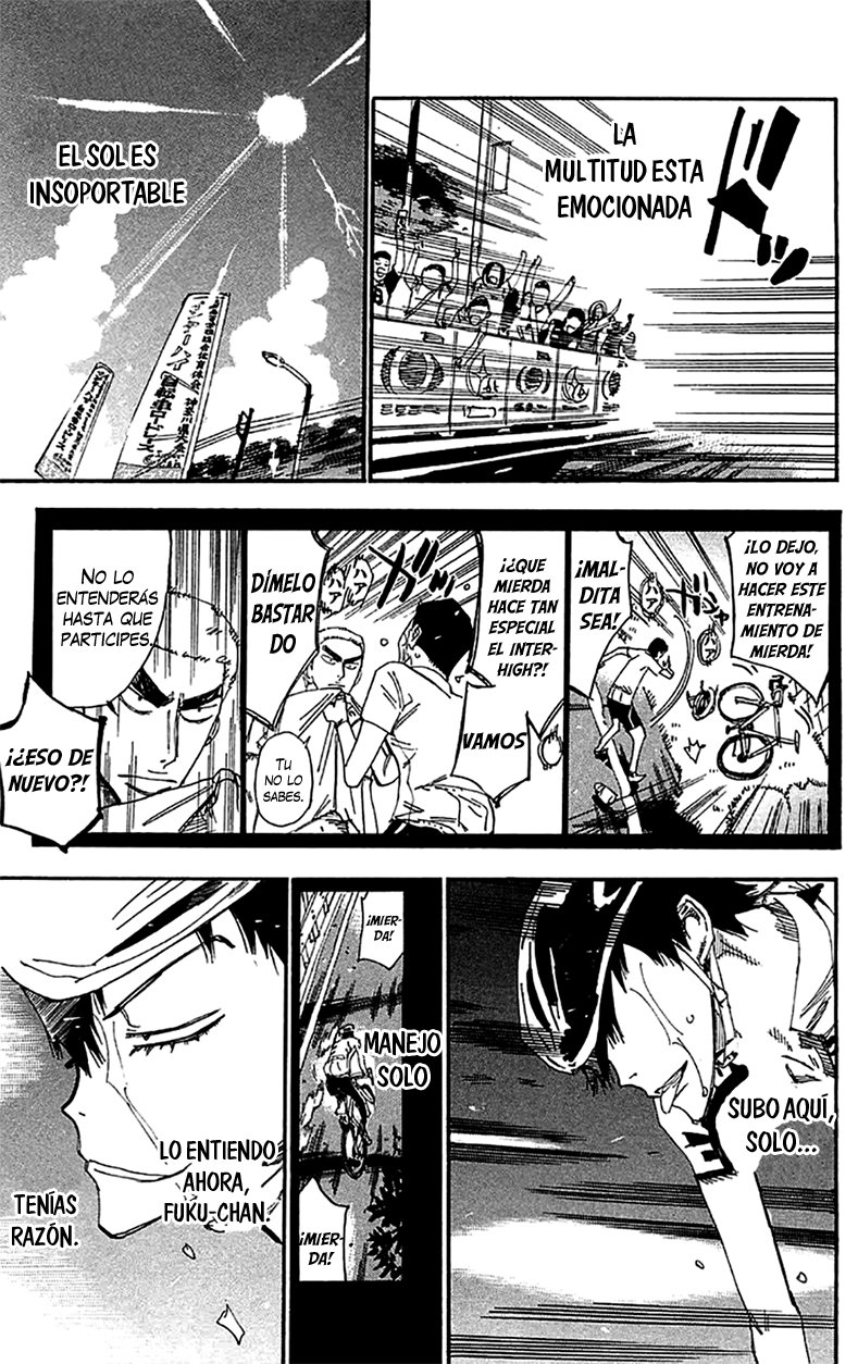 Yowamushi Pedal Capitulo 179: La ultima etapa página 13