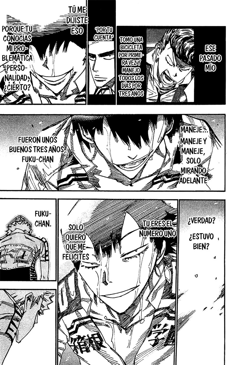 Yowamushi Pedal Capitulo 179: La ultima etapa página 17