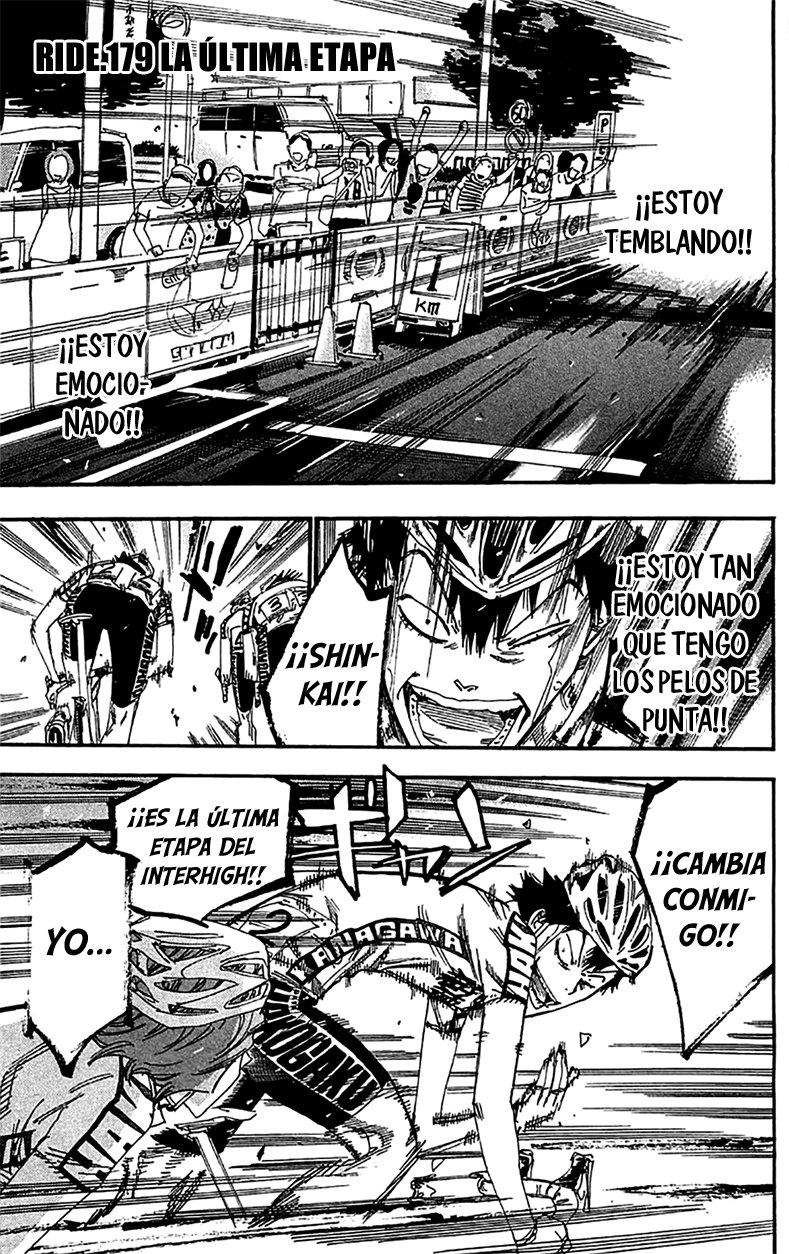 Yowamushi Pedal Capitulo 179: La ultima etapa página 2