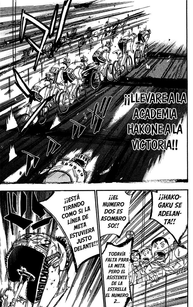 Yowamushi Pedal Capitulo 179: La ultima etapa página 7