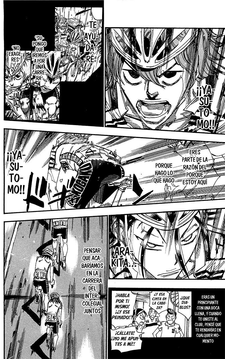 Yowamushi Pedal Capitulo 180: Por una camiseta página 10