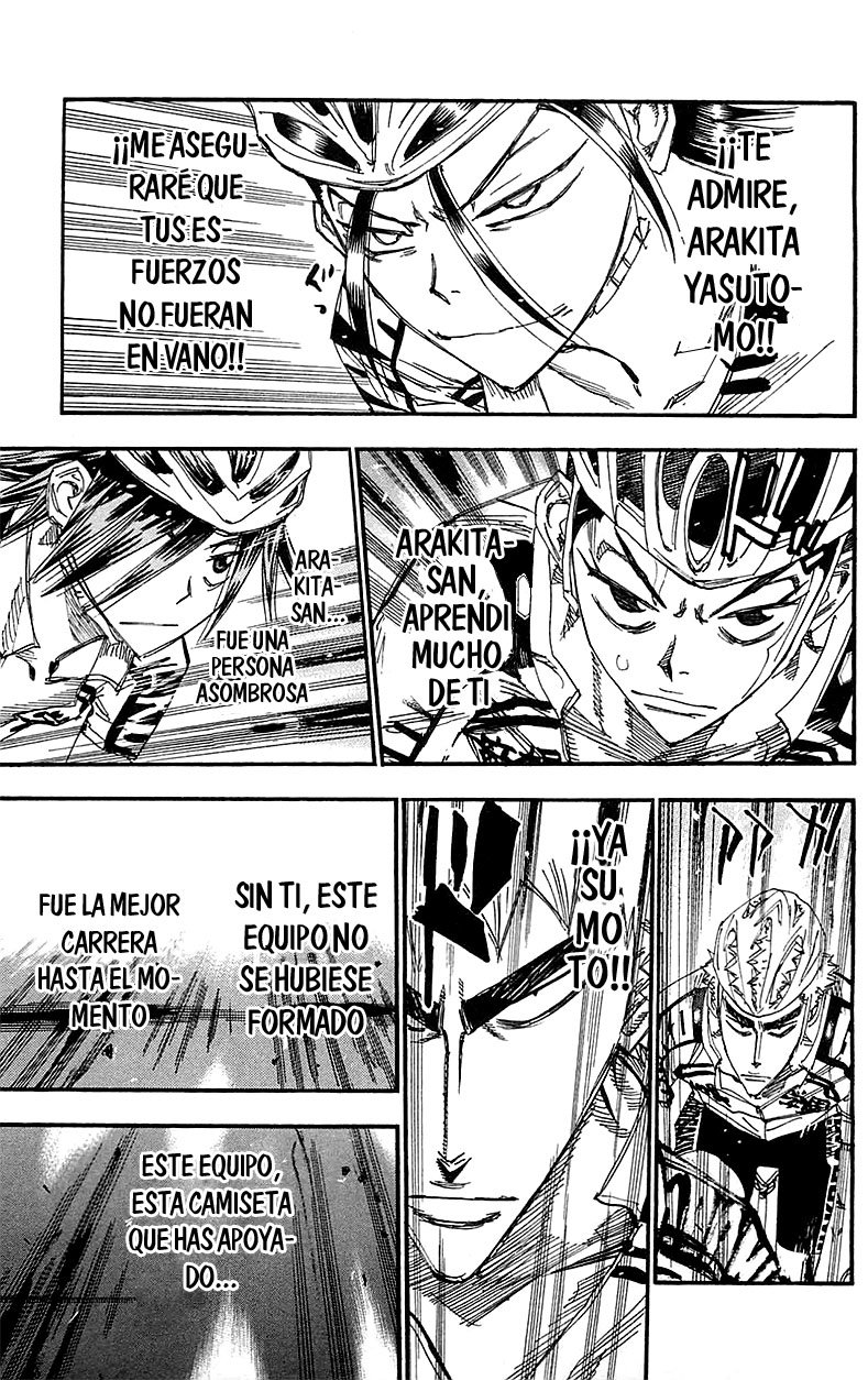 Yowamushi Pedal Capitulo 180: Por una camiseta página 11