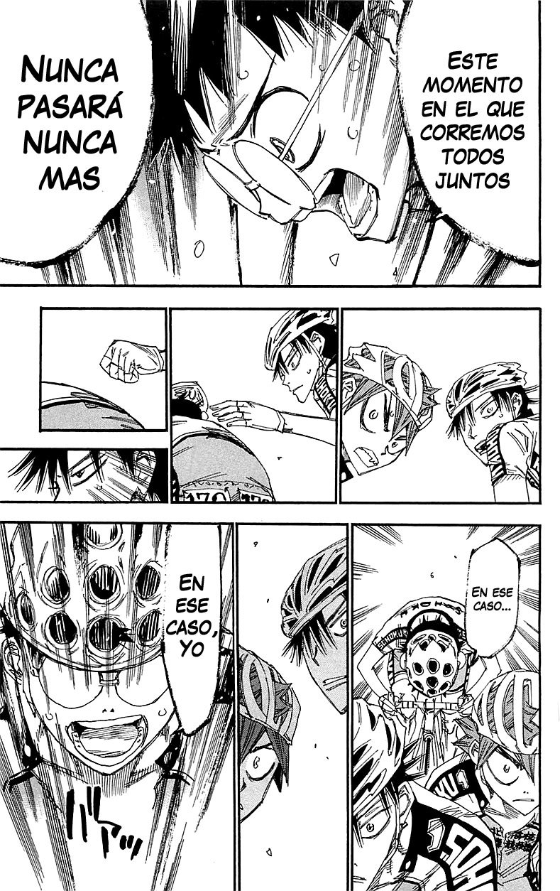 Yowamushi Pedal Capitulo 180: Por una camiseta página 15