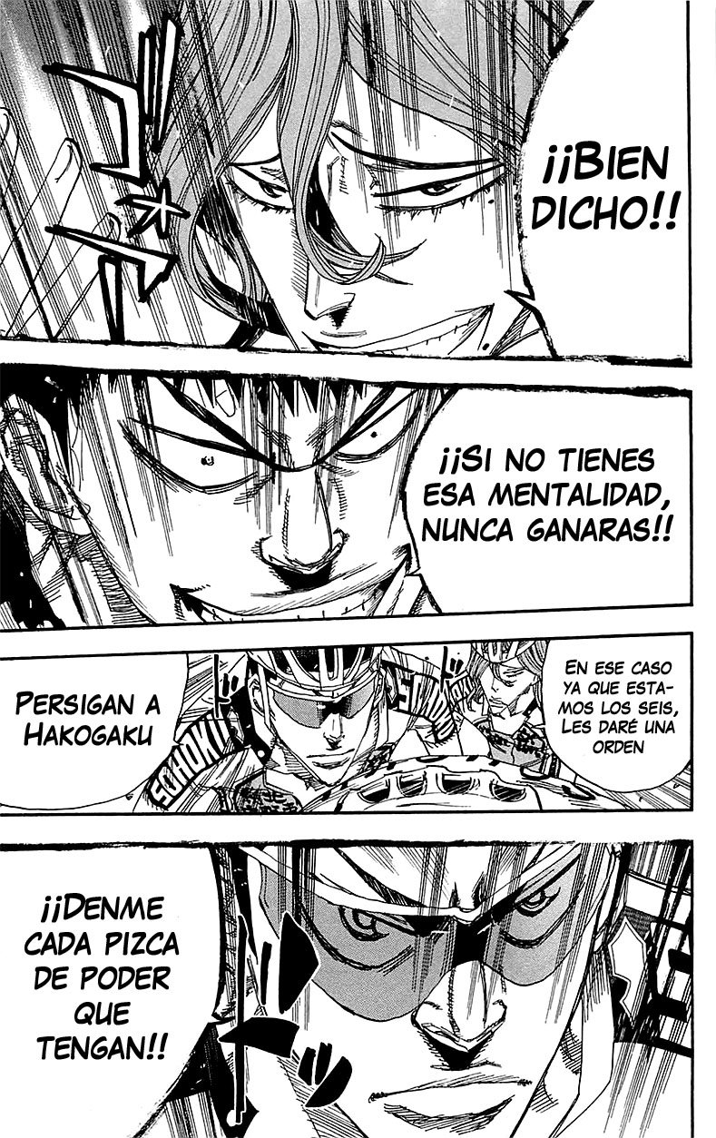 Yowamushi Pedal Capitulo 180: Por una camiseta página 18