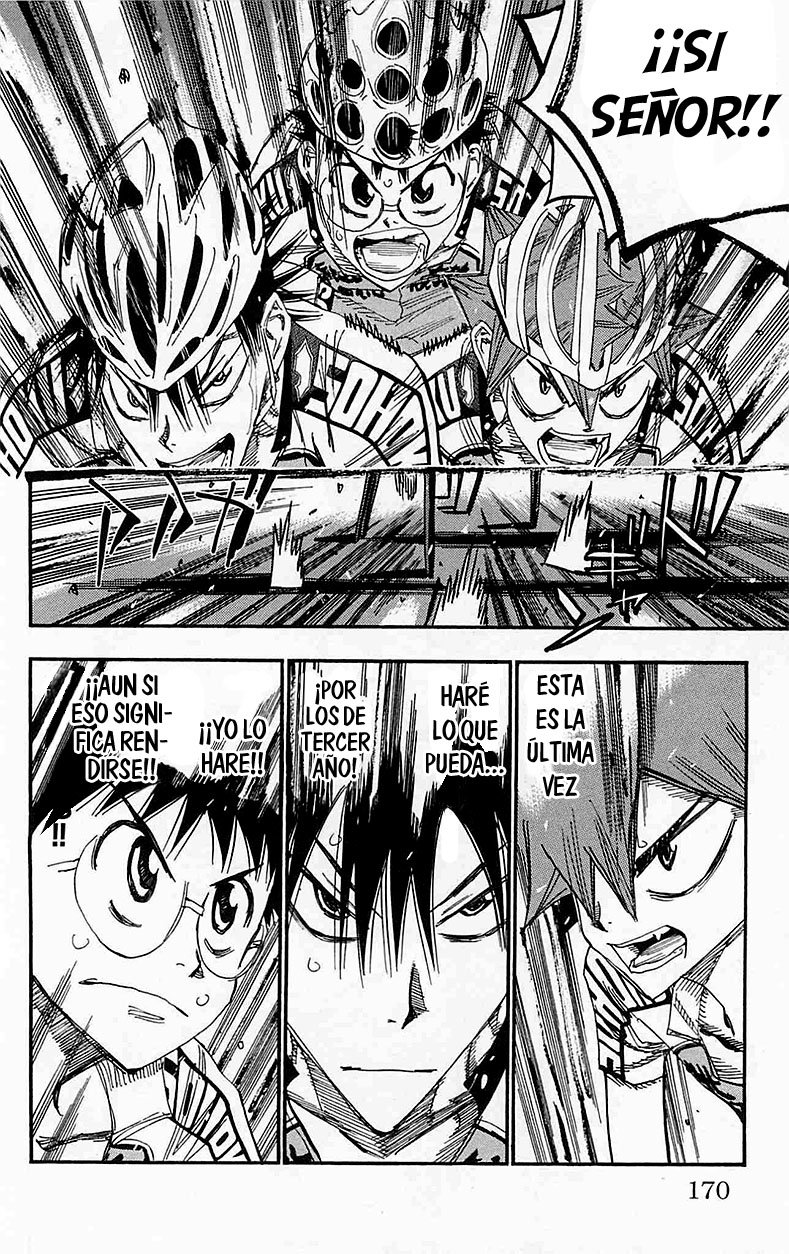 Yowamushi Pedal Capitulo 180: Por una camiseta página 19