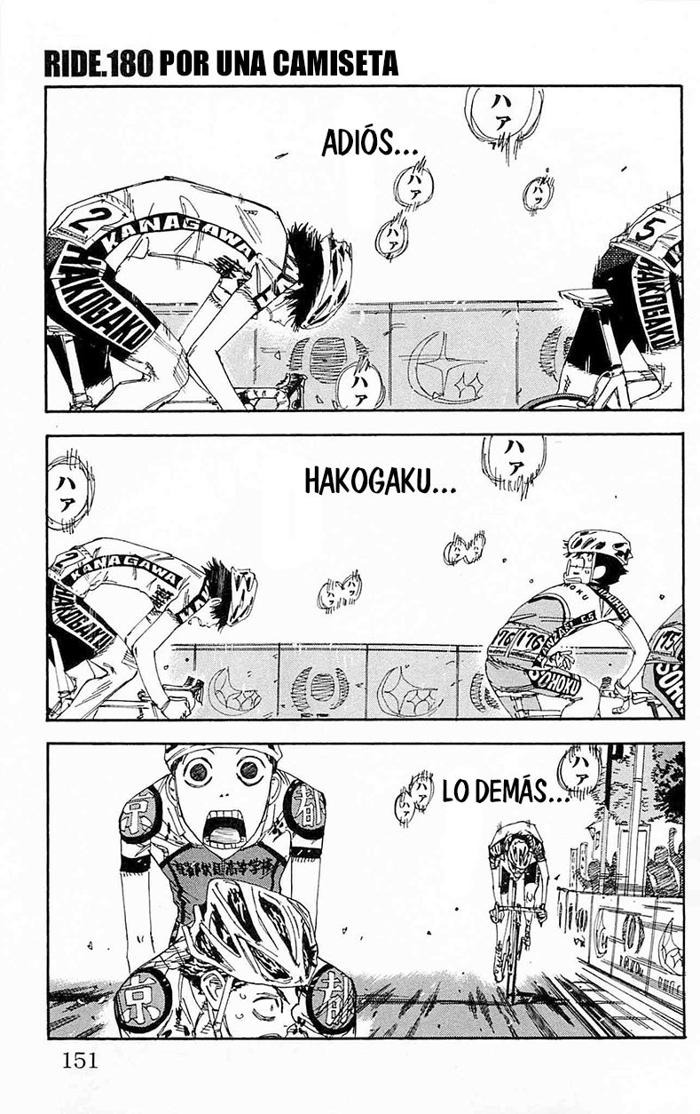 Yowamushi Pedal Capitulo 180: Por una camiseta página 2
