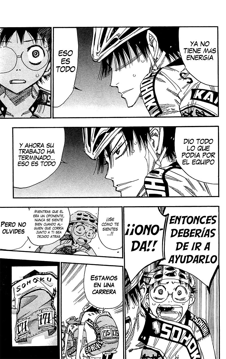 Yowamushi Pedal Capitulo 180: Por una camiseta página 5