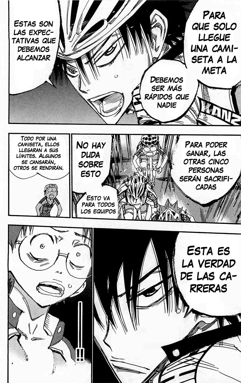 Yowamushi Pedal Capitulo 180: Por una camiseta página 6