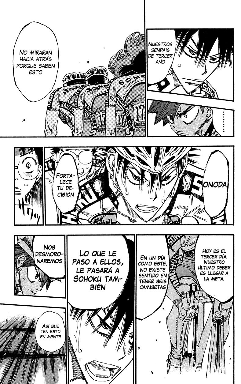 Yowamushi Pedal Capitulo 180: Por una camiseta página 7