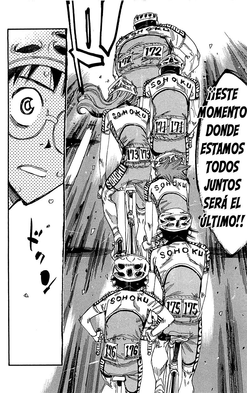 Yowamushi Pedal Capitulo 180: Por una camiseta página 8