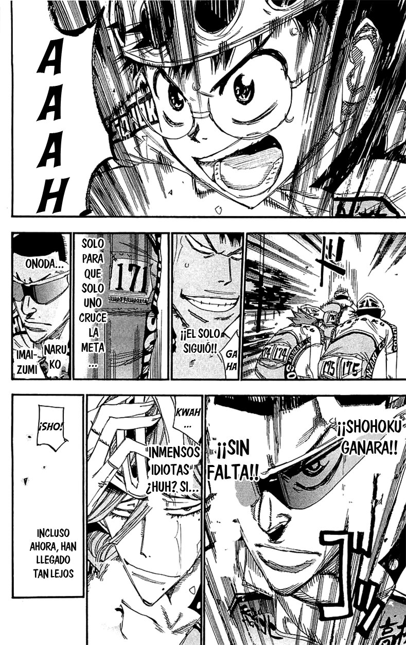 Yowamushi Pedal Capitulo 181: ¡¡CAZA!! página 16