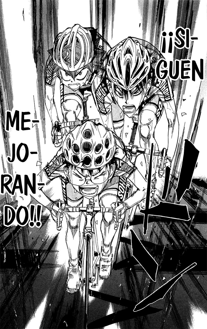 Yowamushi Pedal Capitulo 181: ¡¡CAZA!! página 17