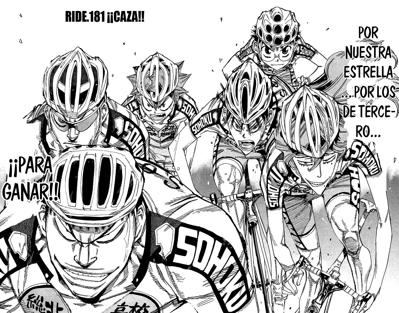 Yowamushi Pedal Capitulo 181: ¡¡CAZA!! página 3