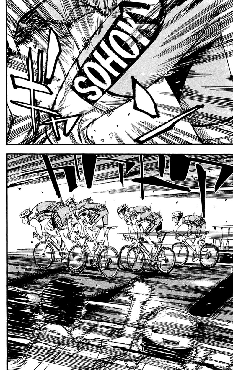 Yowamushi Pedal Capitulo 181: ¡¡CAZA!! página 4