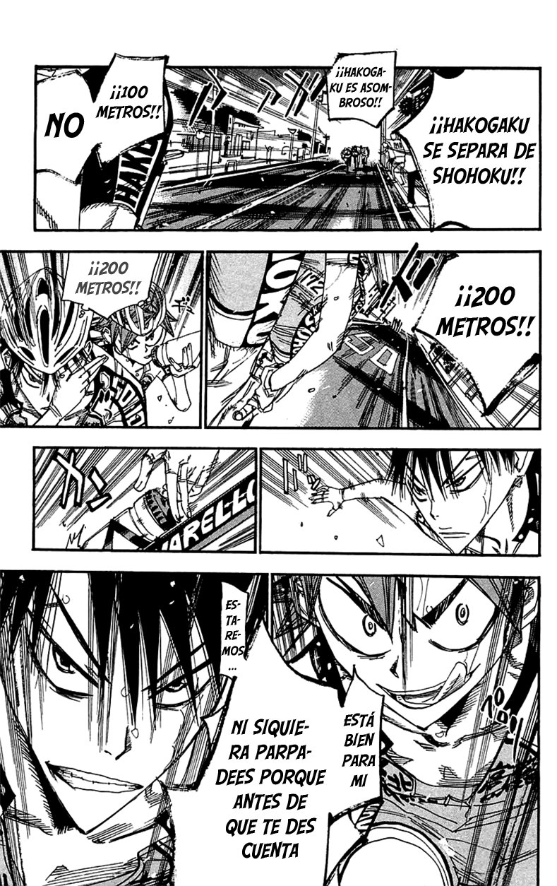 Yowamushi Pedal Capitulo 181: ¡¡CAZA!! página 5