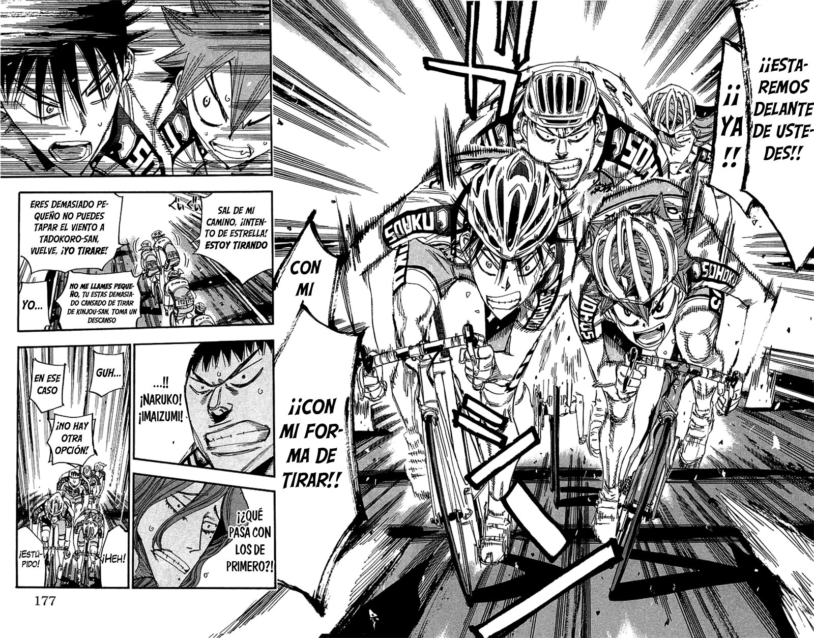 Yowamushi Pedal Capitulo 181: ¡¡CAZA!! página 6