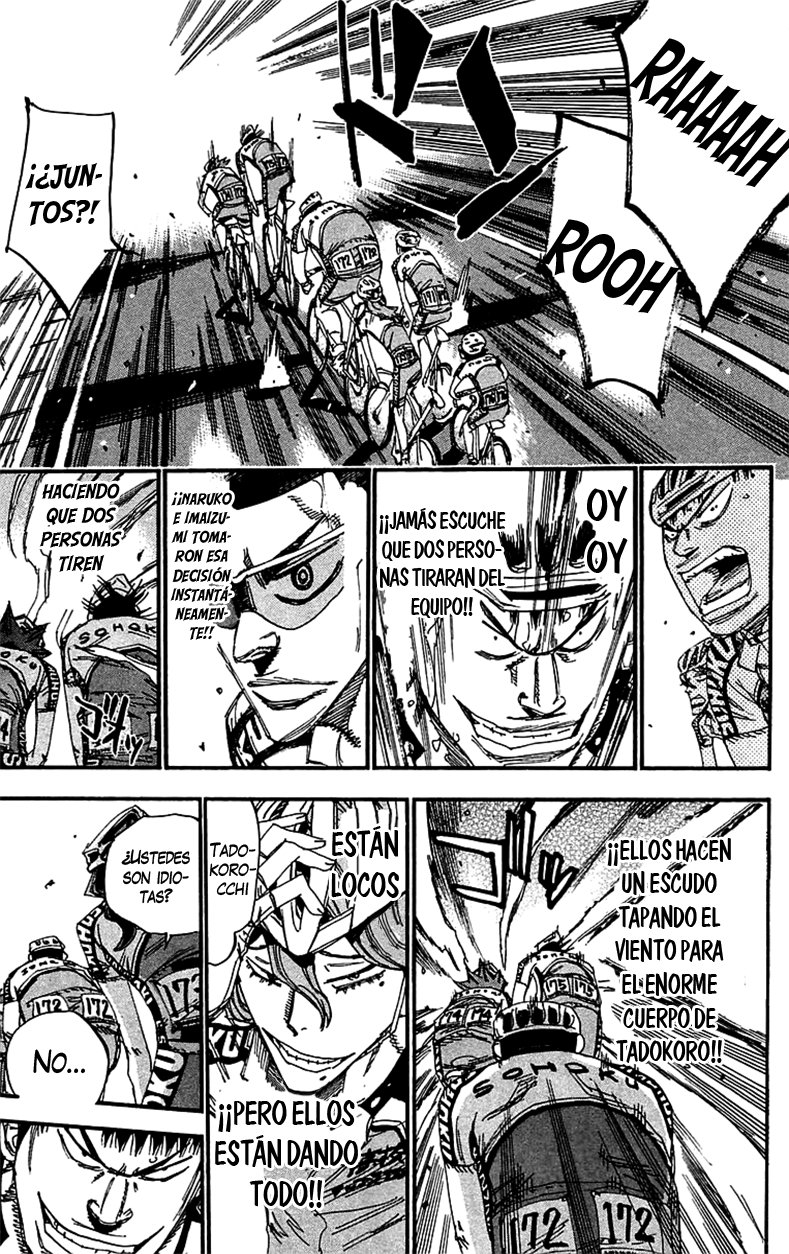 Yowamushi Pedal Capitulo 181: ¡¡CAZA!! página 8