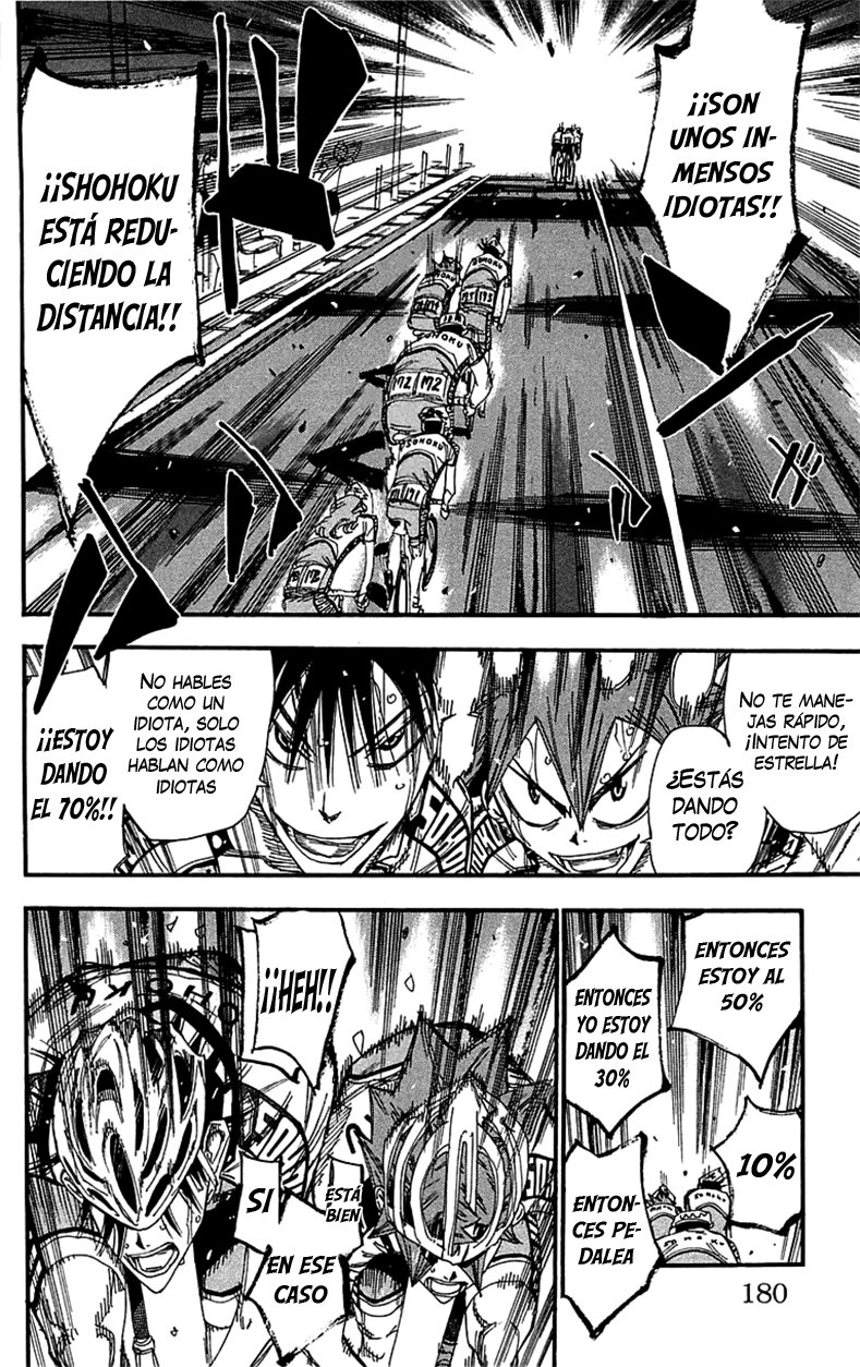 Yowamushi Pedal Capitulo 181: ¡¡CAZA!! página 9