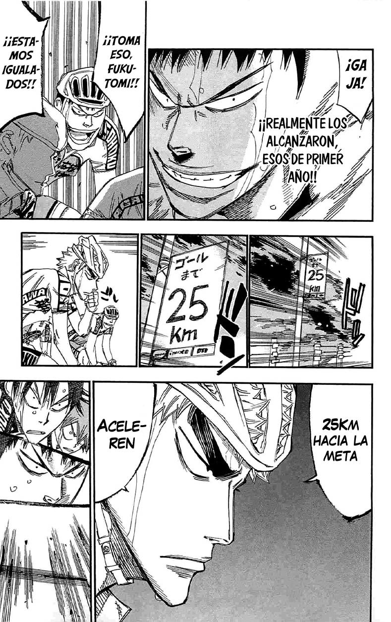 Yowamushi Pedal Capitulo 182: Selección página 17