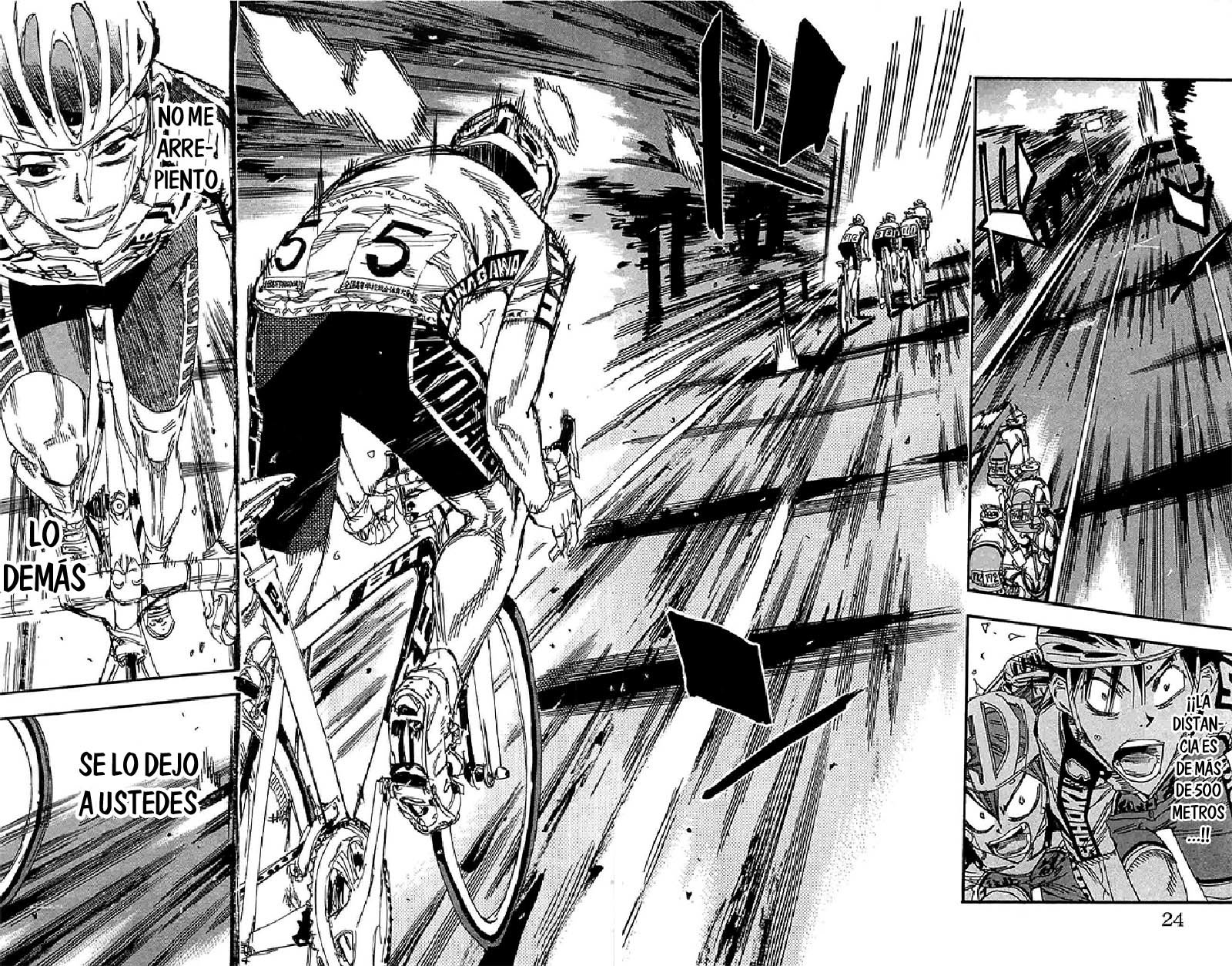 Yowamushi Pedal Capitulo 182: Selección página 21