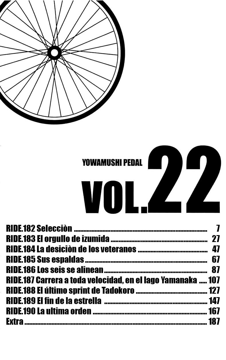 Yowamushi Pedal Capitulo 182: Selección página 6