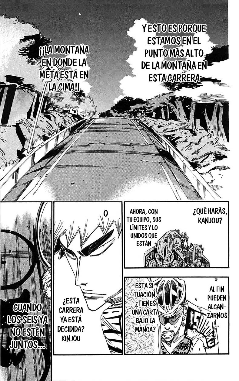 Yowamushi Pedal Capitulo 182: Selección página 9
