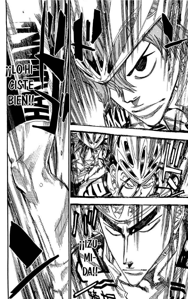 Yowamushi Pedal Capitulo 183: El orgullo de Izumida página 10