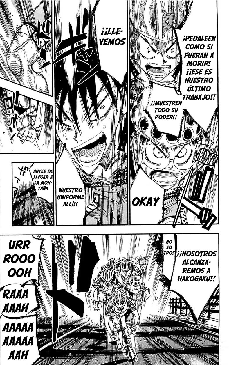 Yowamushi Pedal Capitulo 183: El orgullo de Izumida página 15