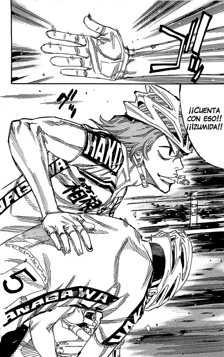 Yowamushi Pedal Capitulo 183: El orgullo de Izumida página 5