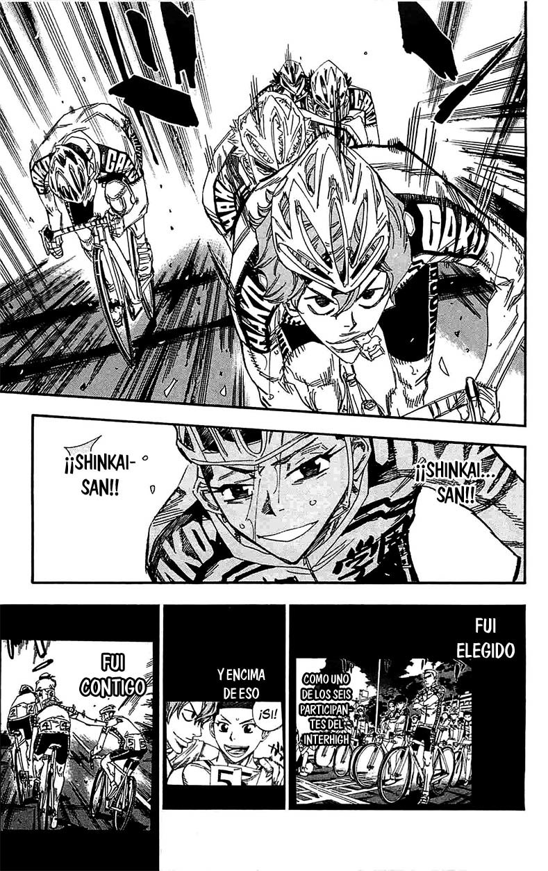 Yowamushi Pedal Capitulo 183: El orgullo de Izumida página 6