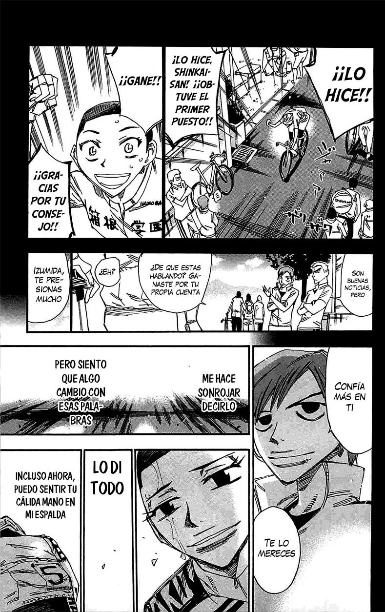 Yowamushi Pedal Capitulo 183: El orgullo de Izumida página 8